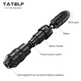 TATELF Rotary Tattoo Kit Professional Cartridge Tattoo Machines Pen with Touch Screen Digital LCD Power Supply for Tattoo Biginner Artists